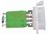 0917228 METZGER Резистор вентилятора пічки, постоянный (фото 1)
