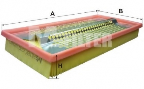 K249 MFILTER Фильтр воздушный MB (пр-во M-filter)