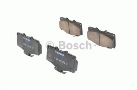 0 986 424 268 Bosch Торм колодки дисковые (пр-во Bosch)