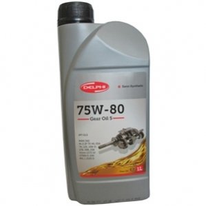 28344397 DELPHI Трансмісійна олива Delphi Gear Oil 5 75W-80, 1л