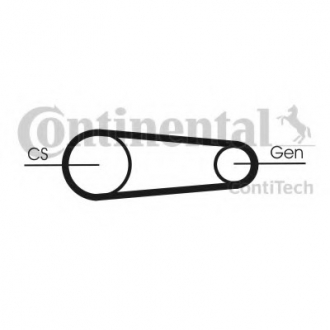Ремкомплект приводного ремня Conti 6PK831ELASTT1