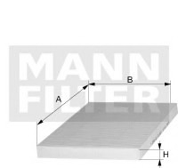 FP 2620 MANN Фильтр салонный MANN Frecious Plus