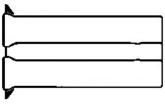 RC0397 BGA  Прокладка клапанної кришки гумова