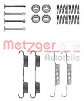 105-0896 METZGER Монтажний к-кт гальмівних колодок