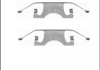109-1640 QUICK BRAKE Комплект прижимних планок гальмівного супорту (фото 1)