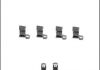 109-1671 QUICK BRAKE Комплект прижимних планок гальмівного супорту (фото 1)