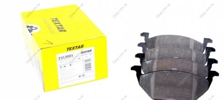 2313001 TEXTAR Комплект гальмівних колодок