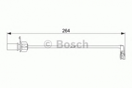 1 987 474 517 Bosch Датчик зношування колодок