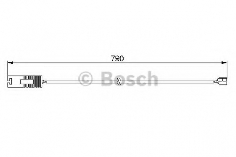 1 987 474 926 Bosch Датчик ЗНОШУВАННЯ ДИСК.КОЛ.ЗАД