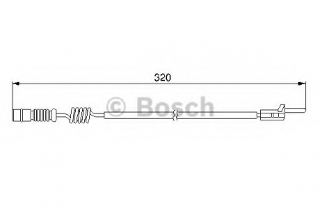 1 987 474 964 Bosch Датчик зносу гальмівних колодок