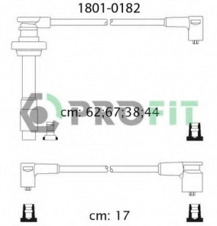 1801-0182 PROFIT Комплект кабелів високовольтних