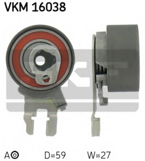 VKM 16038 SKF Ролик модуля натягувача ременя