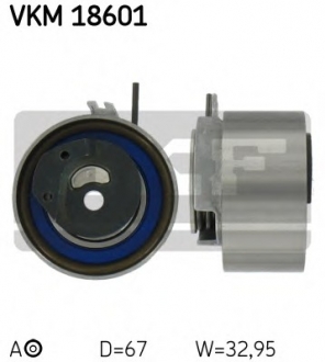 VKM 18601 SKF Ролик модуля натягувача ременя