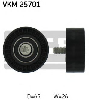 VKM 25701 SKF Ролик модуля натягувача ременя