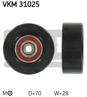 VKM 31025 SKF Натяжной ролик, поликлинового ремня (Пр-во SKF)