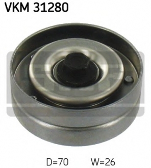 VKM 31280 SKF Ролик модуля натягувача ременя