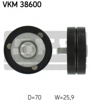 VKM 38600 SKF Ролик модуля натягувача ременя