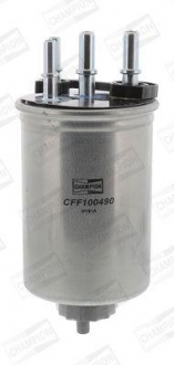 CFF100490 CHAMPION Фильтр топливный RANGE ROVER SPORT 2.7 TDV6 05- (пр-во CHAMPION)