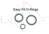 350040 NRF Радиатор кондиционера EASY FIT (фото 2)