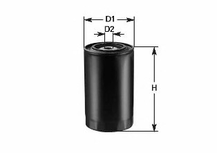DN253 CLEAN Filters Фильтр топливный MB ОМ601-606