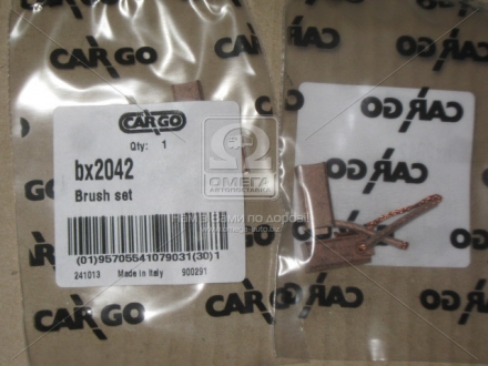 BX2042 Cargo Щетки стартера (пр-во Cargo)
