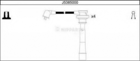 J5385000 Nipparts  Комплект кабелiв запалювання