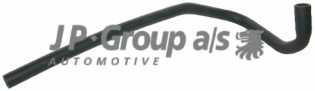 1114304000 JP Group  Патрубок системи охолодження ниж. Audi 80 -91 (від розш. бачку)