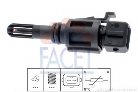 10.4027 Facet  Датчик температуры воздуха Bmw 3 320 ci (06-07) (10.4027) FACET