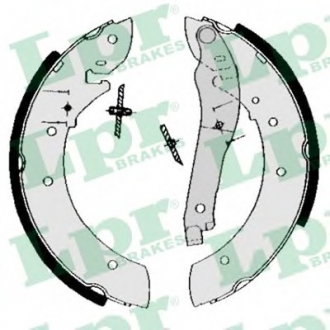 04740 LPR Колодки гальмівні барабанные