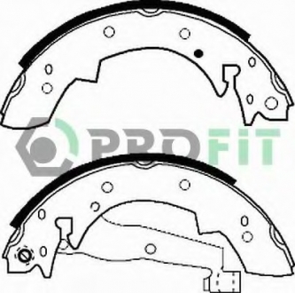 5001-0173 PROFIT Колодки гальмівні барабанні
