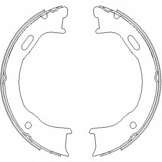 4747.00 REMSA Колодки гальмівні барабанные