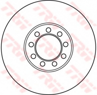 DF4994S TRW Диск гальмівний IVECO DAILY IV передн. (вир-во TRW)