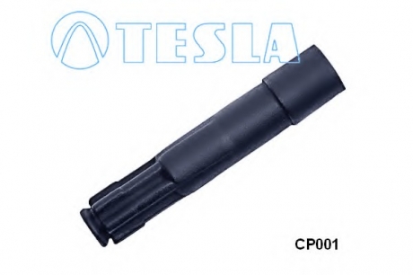 CP001 TESLA  Наконечник провода высоковольтного Seat Alhambra 1.8 (97-10),Skoda Octavia 1.8 (97-10) (CP001) TESLA