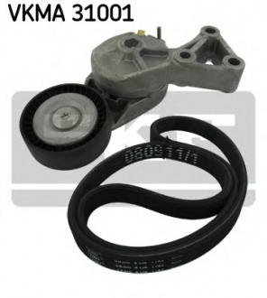 VKMA 31001 SKF Комплект доріжкового ремня