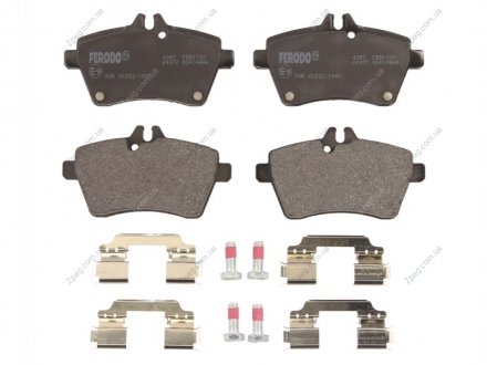 Комплект гальмівних колодок з 4 шт. дисків FDB1749