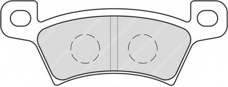 FDB4386 Ferodo Колодки гальмівні дискові