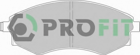 5000-0600 PROFIT Колодки гальмівні дискові