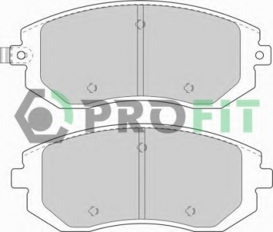 5000-1639 PROFIT Колодки гальмівні дискові