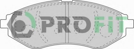 5000-1699 PROFIT Колодки гальмівні дискові