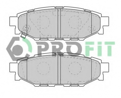 5000-1947 PROFIT Колодки гальмівні дискові