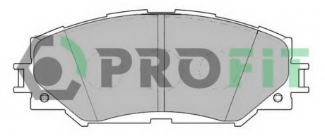 5000-2012 PROFIT Колодки гальмівні дискові