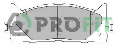 5000-2014 PROFIT Колодки гальмівні дискові