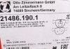 21486.190.1 Otto Zimmermann GmbH Колодки гальмівні дискові (фото 5)