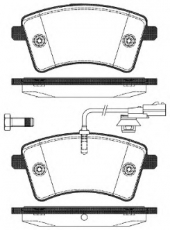 2135101 ROADHOUSE Гальмівні колодки дискові