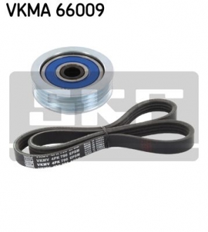VKMA 66009 SKF Комплект (ремень+ролики)