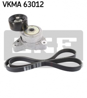 VKMA 63012 SKF Комплект (ремень+ролики)