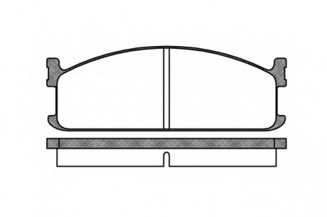 220400 ROADHOUSE Гальмiвнi колодки, к-кт.