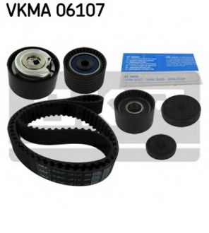VKMA 06107 SKF Комплект ГРМ (ремень + ролик)