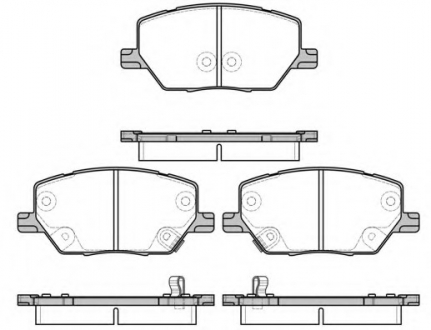 2164002 ROADHOUSE Гальмівні колодки дискові