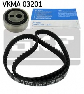 VKMA 03201 SKF Комплект (ремень+ролики)